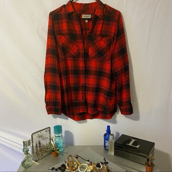 Express Red Flannel - Picture 1 of 2